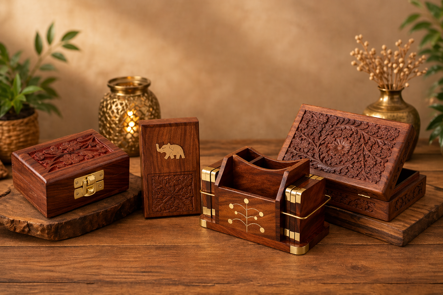 Wooden Handicrafts Exporter in Nigeria – Premium Quality Wooden Decor from India