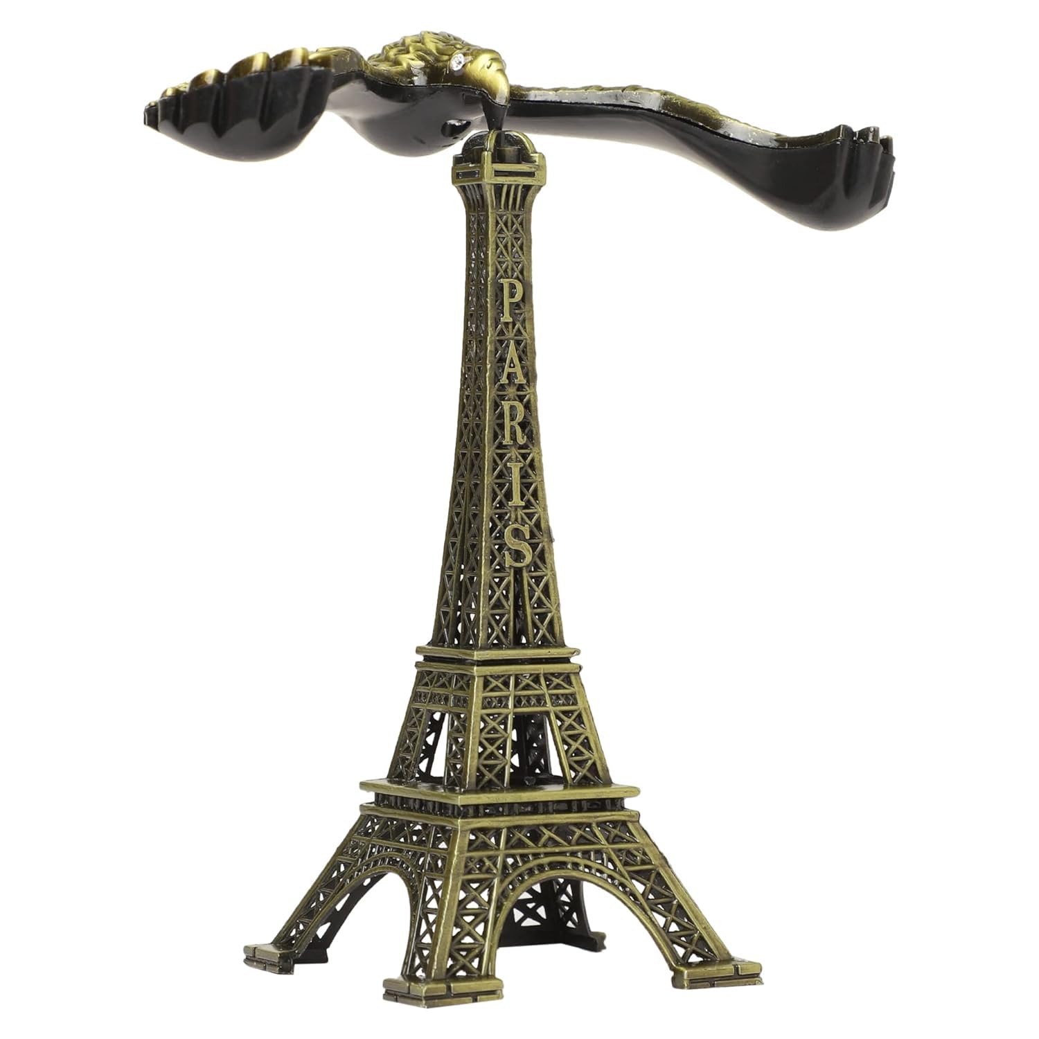 Multicolour Eiffel Tower Eagle Balancer Showpiece