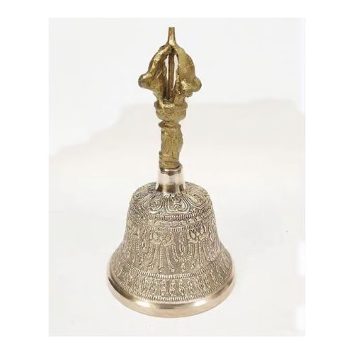 Gold Pure Brass Tibetan Meditation amp Healing Bell